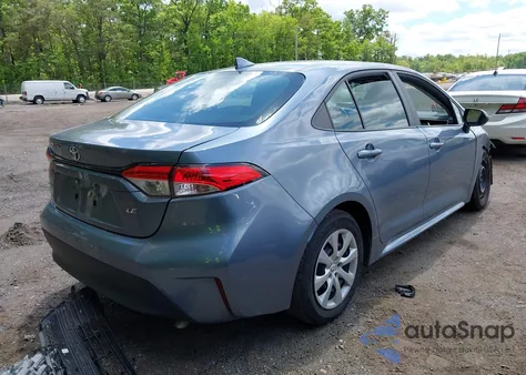 2024 Toyota Corolla Le z USA, uszkodzony, nr VIN 5YFB4MDE4RP108537